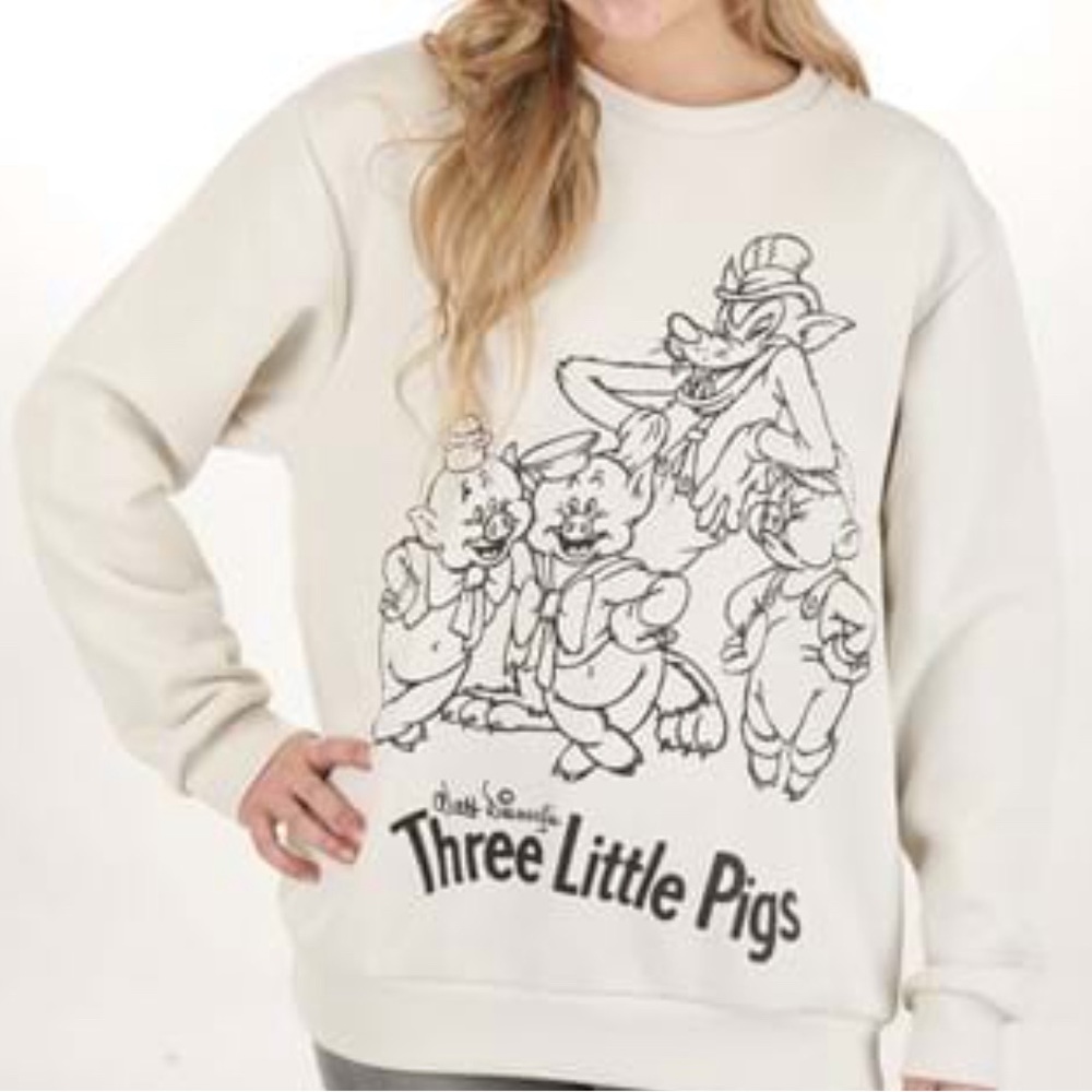 Disney 100 Collection Disney Silly Symphony Three Little Pigs Sweatshirt